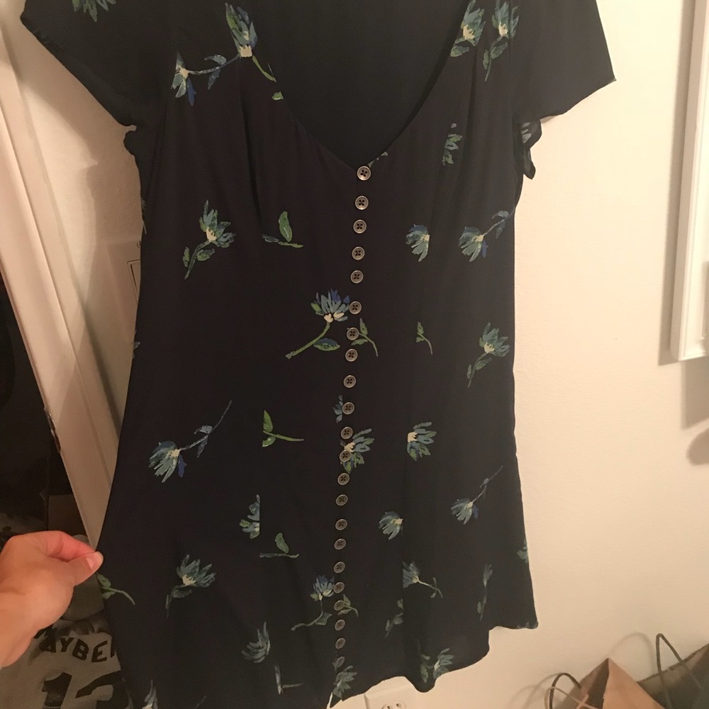 urban outfitters floral print dress